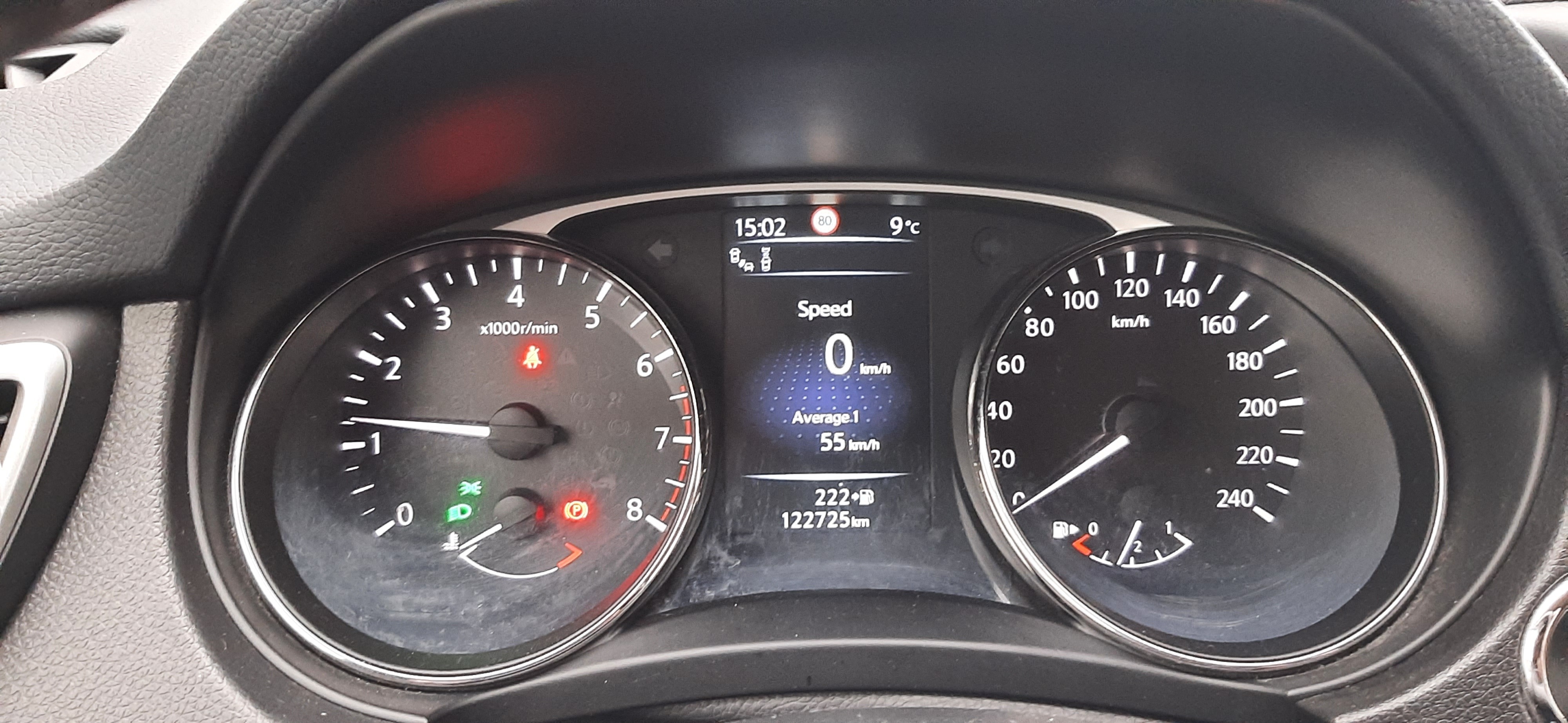 Sort Nissan X-Trail fra 2017