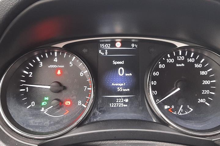Sort Nissan X-Trail fra 2017