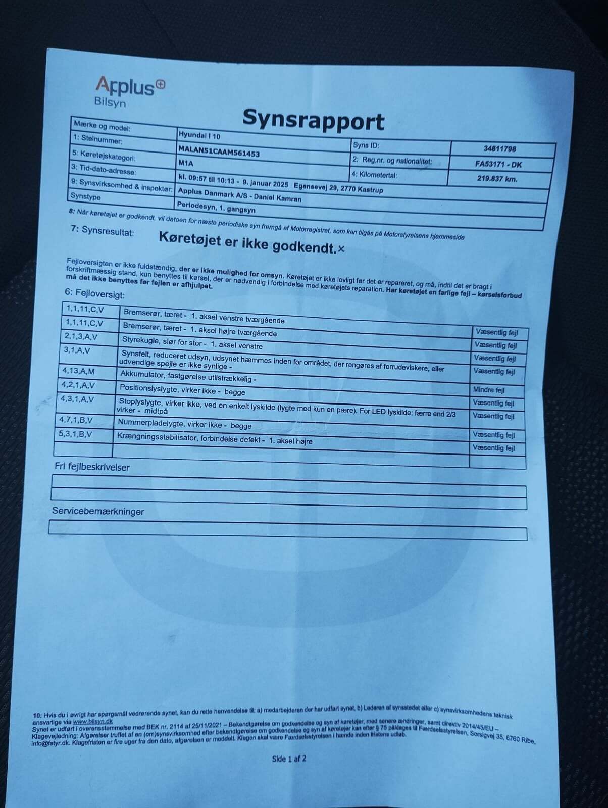 undefined Hyundai i10 fra 2011