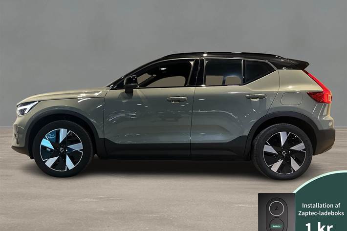 Grøn Volvo XC40 fra 2024