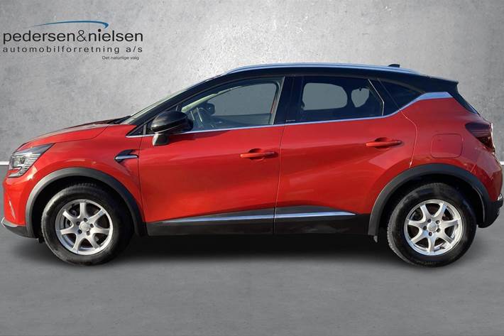 Rød Renault Captur fra 2020