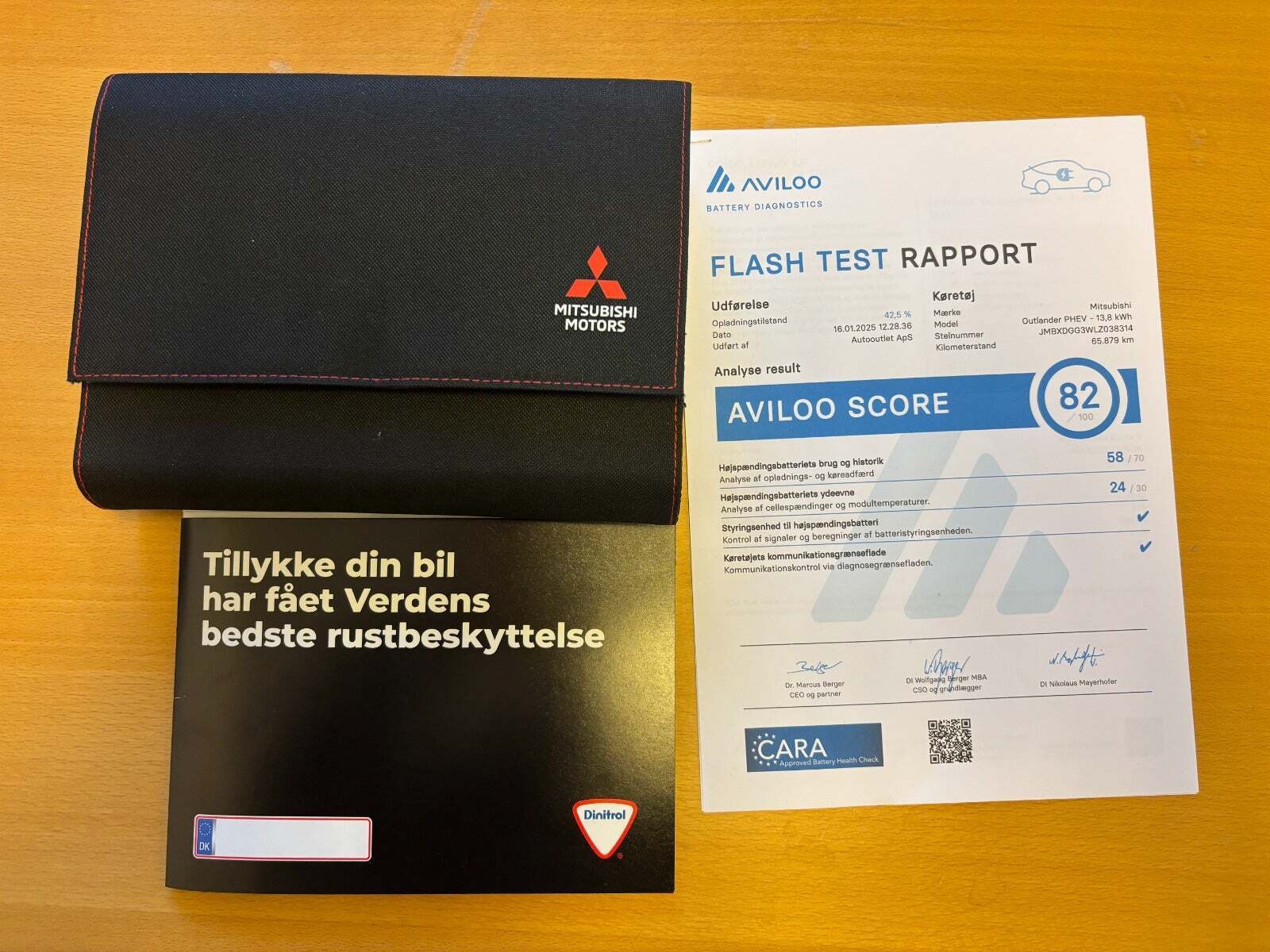 Hvid Mitsubishi Outlander fra 2021