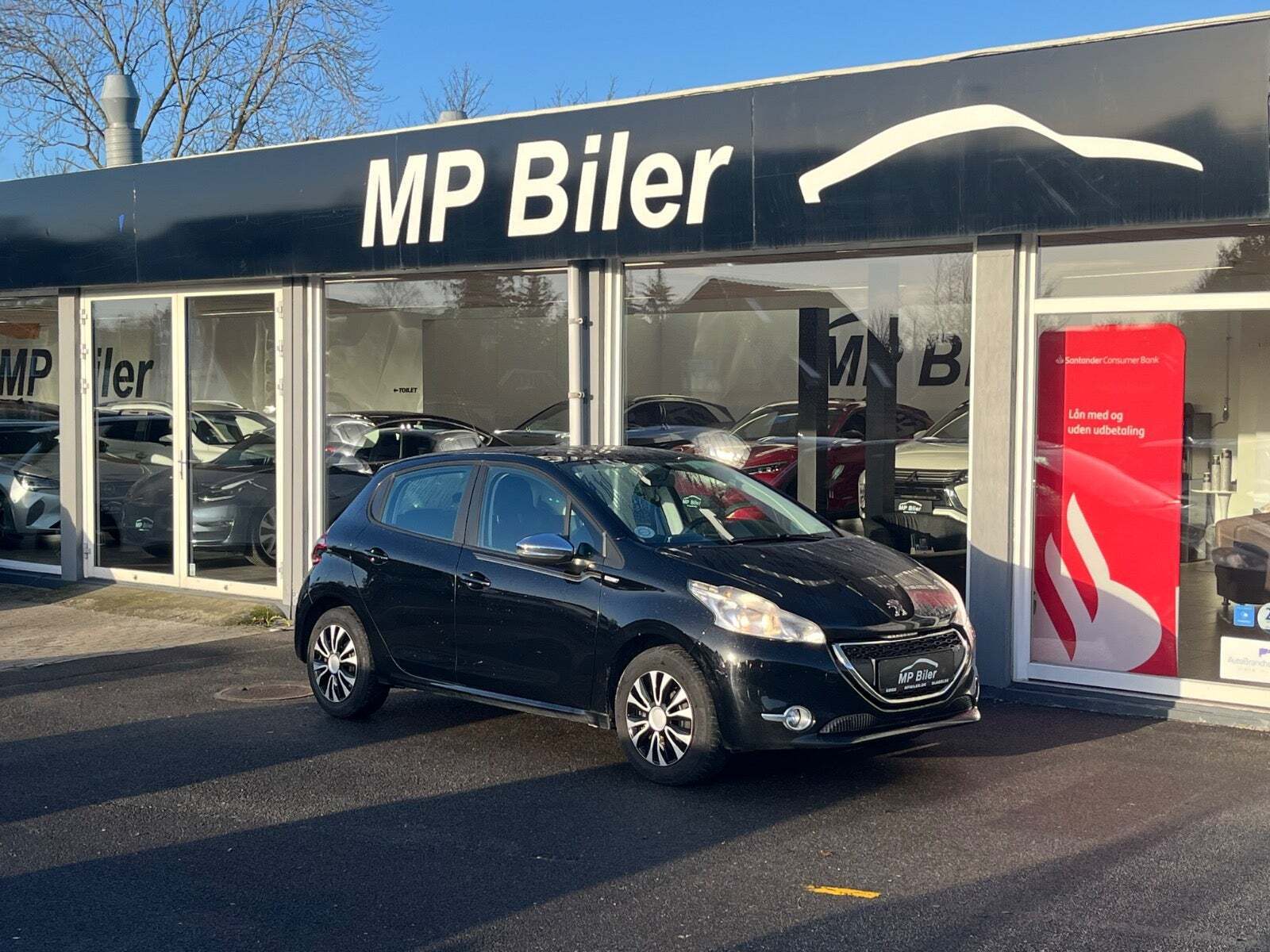 Sort Peugeot 208 fra 2013