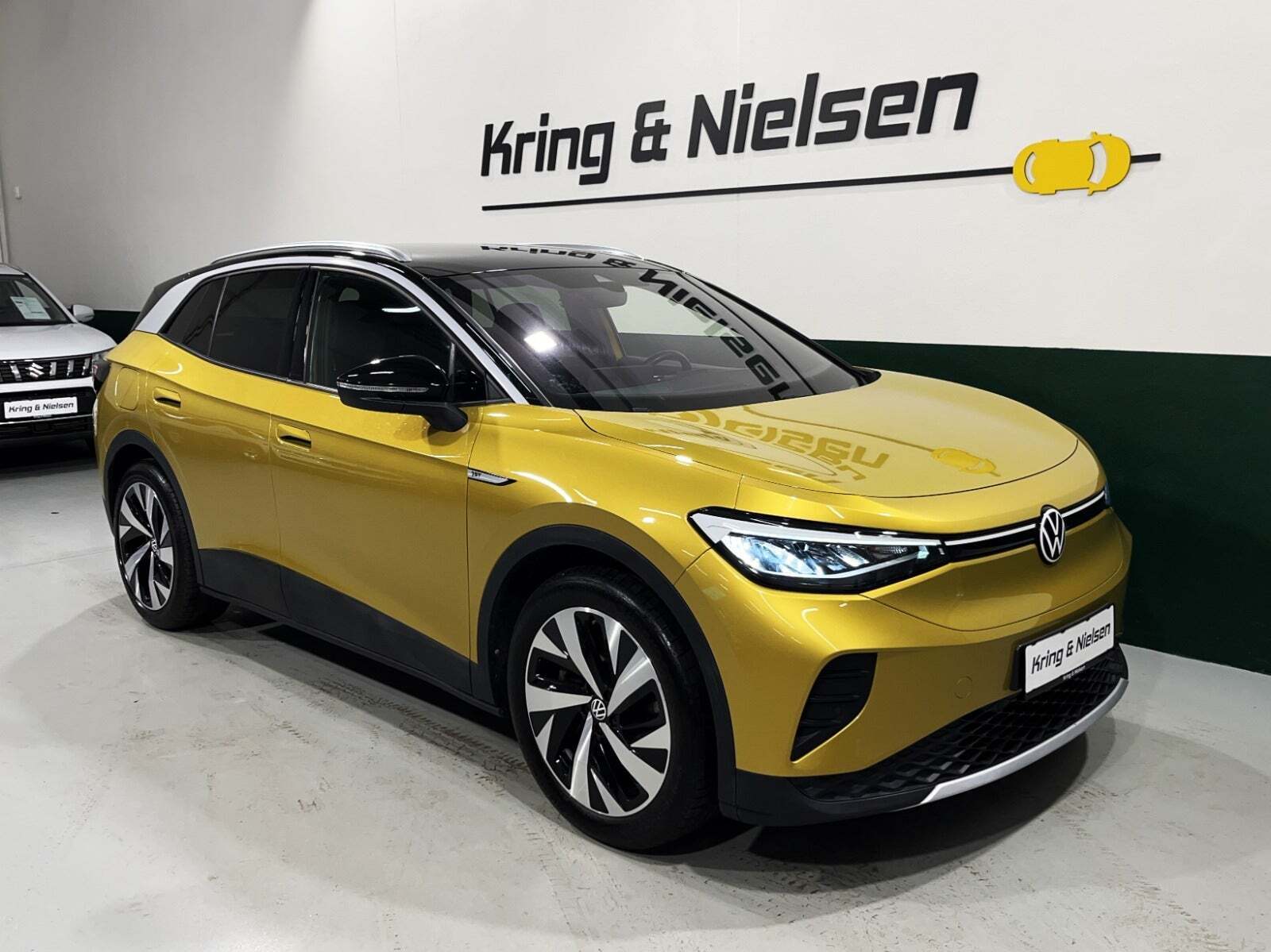 Gul VW ID.4 fra 2021
