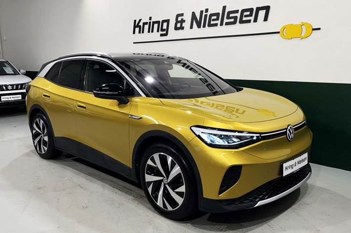 Gul VW ID.4 fra 2021
