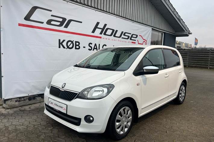 Hvid Skoda Citigo fra 2016