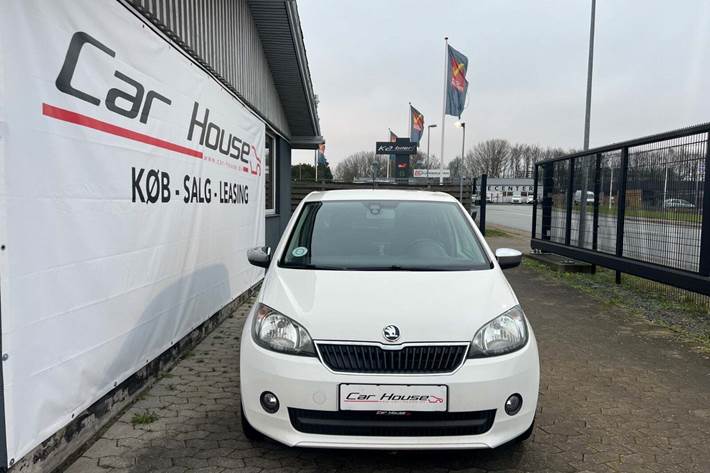 Hvid Skoda Citigo fra 2016