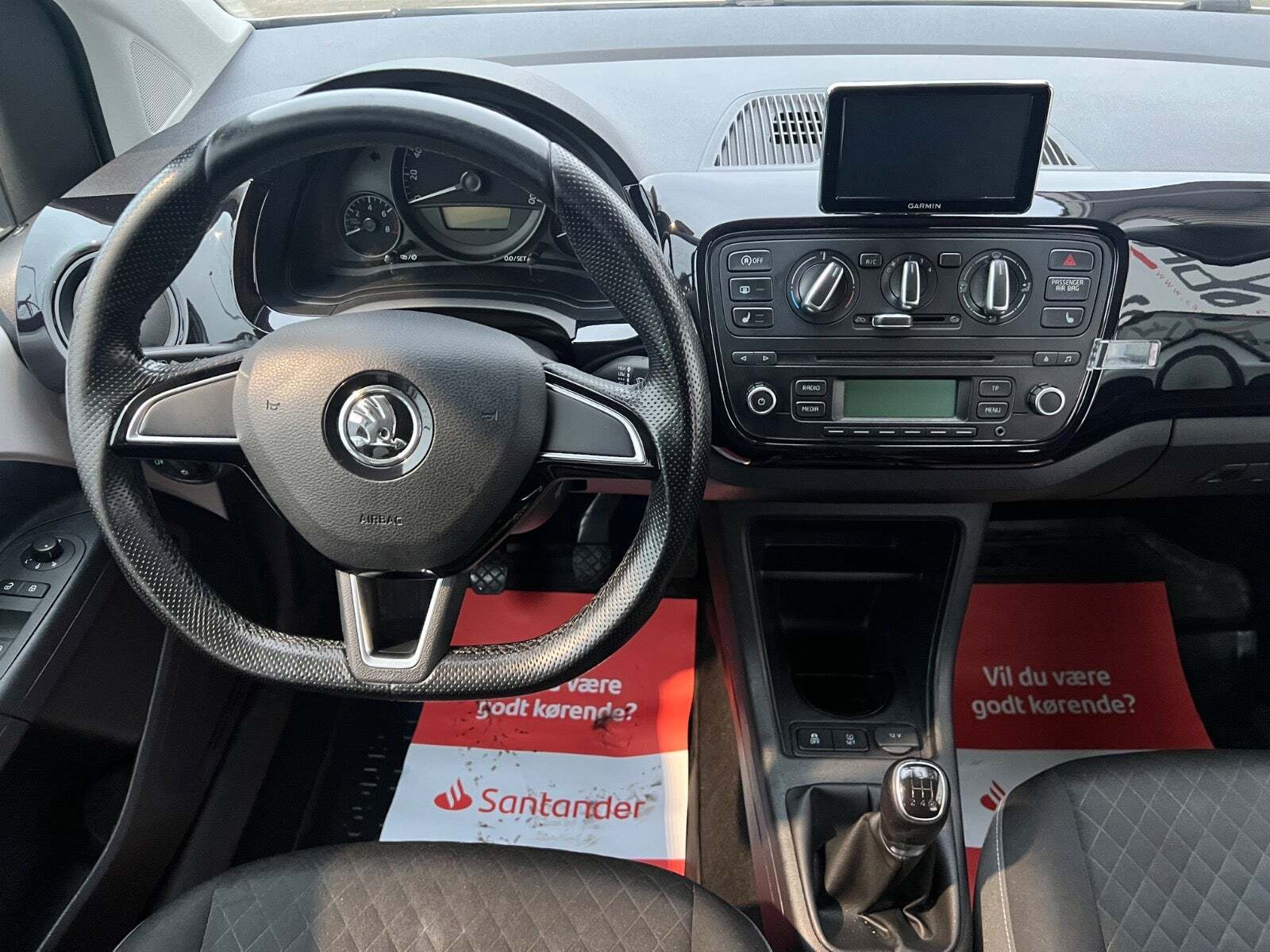 Hvid Skoda Citigo fra 2016