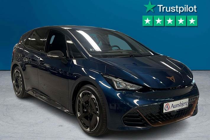 Blå Cupra Born fra 2023