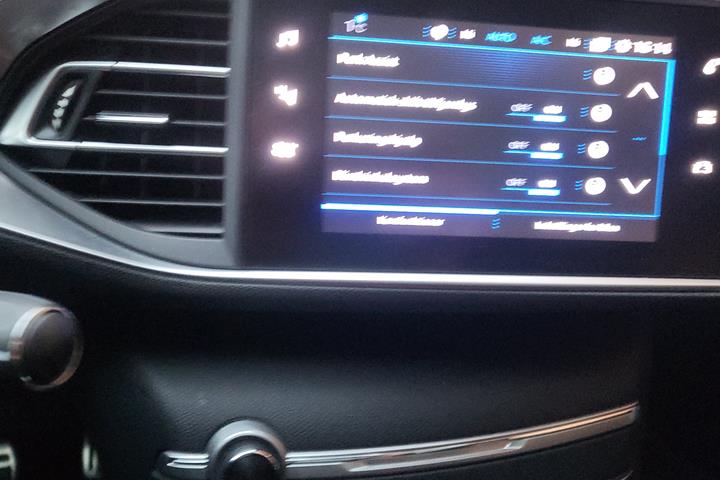 Sort Peugeot 308 fra 2019