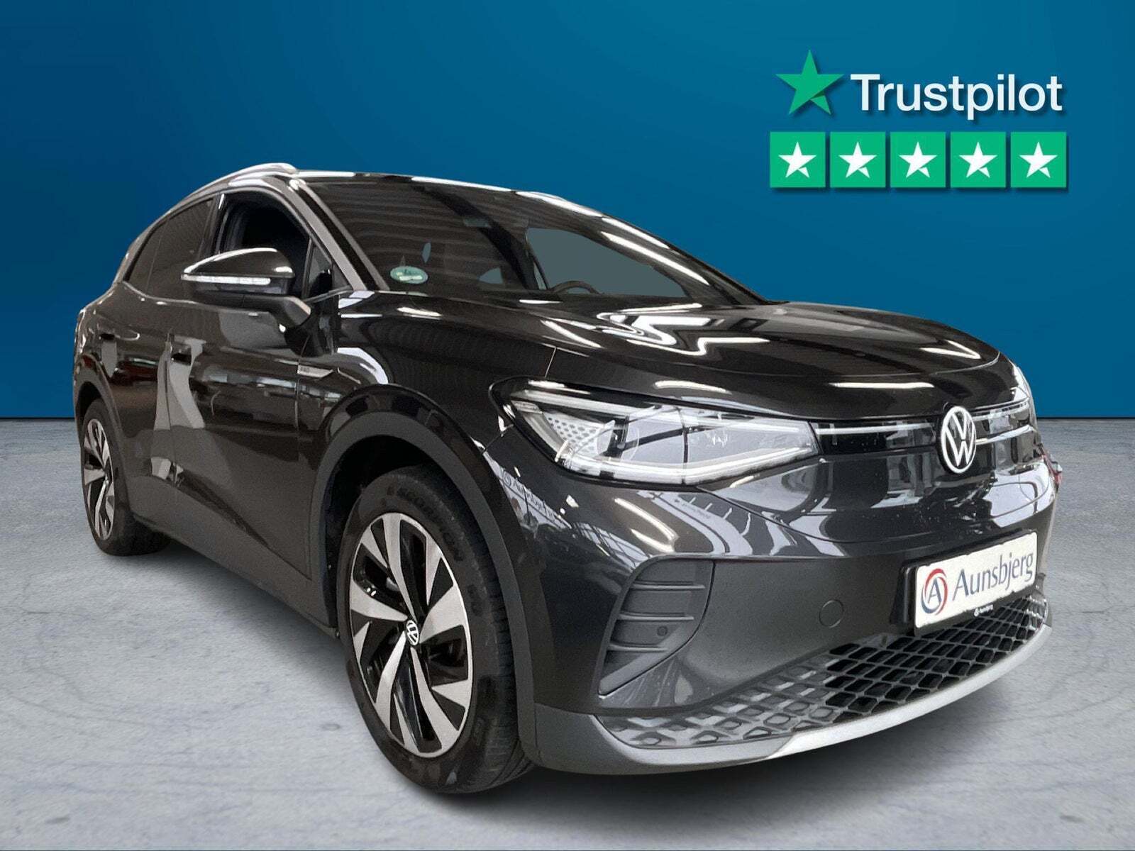 Grå VW ID.4 fra 2022