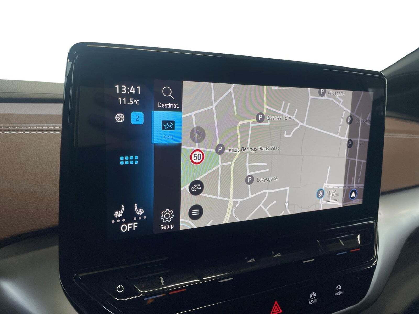 Grå VW ID.4 fra 2022