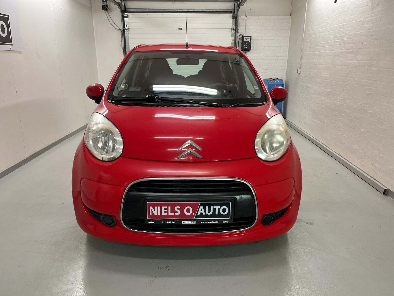 Rød Citroën C1 fra 2010