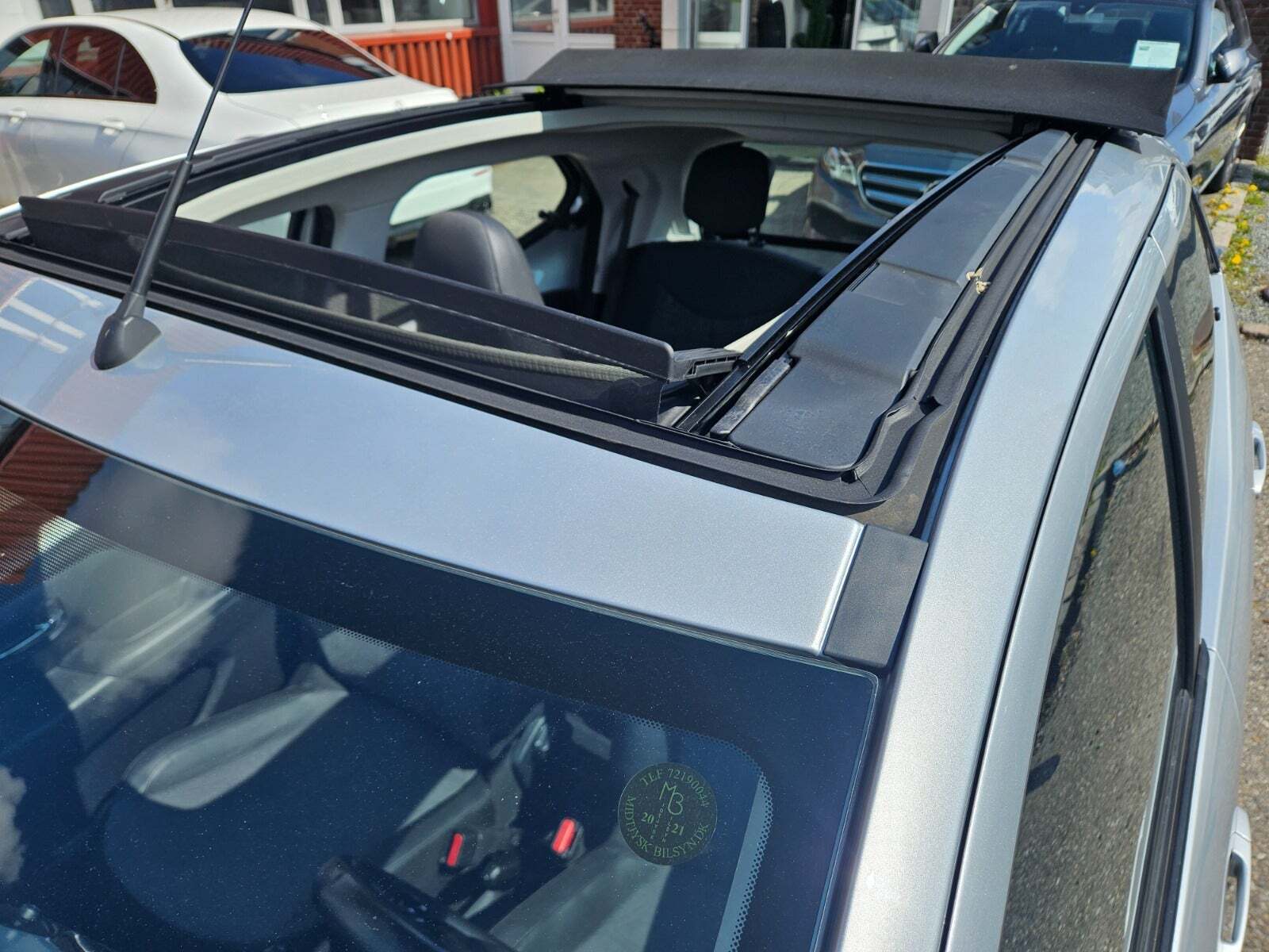 Sølv Toyota Aygo fra 2015