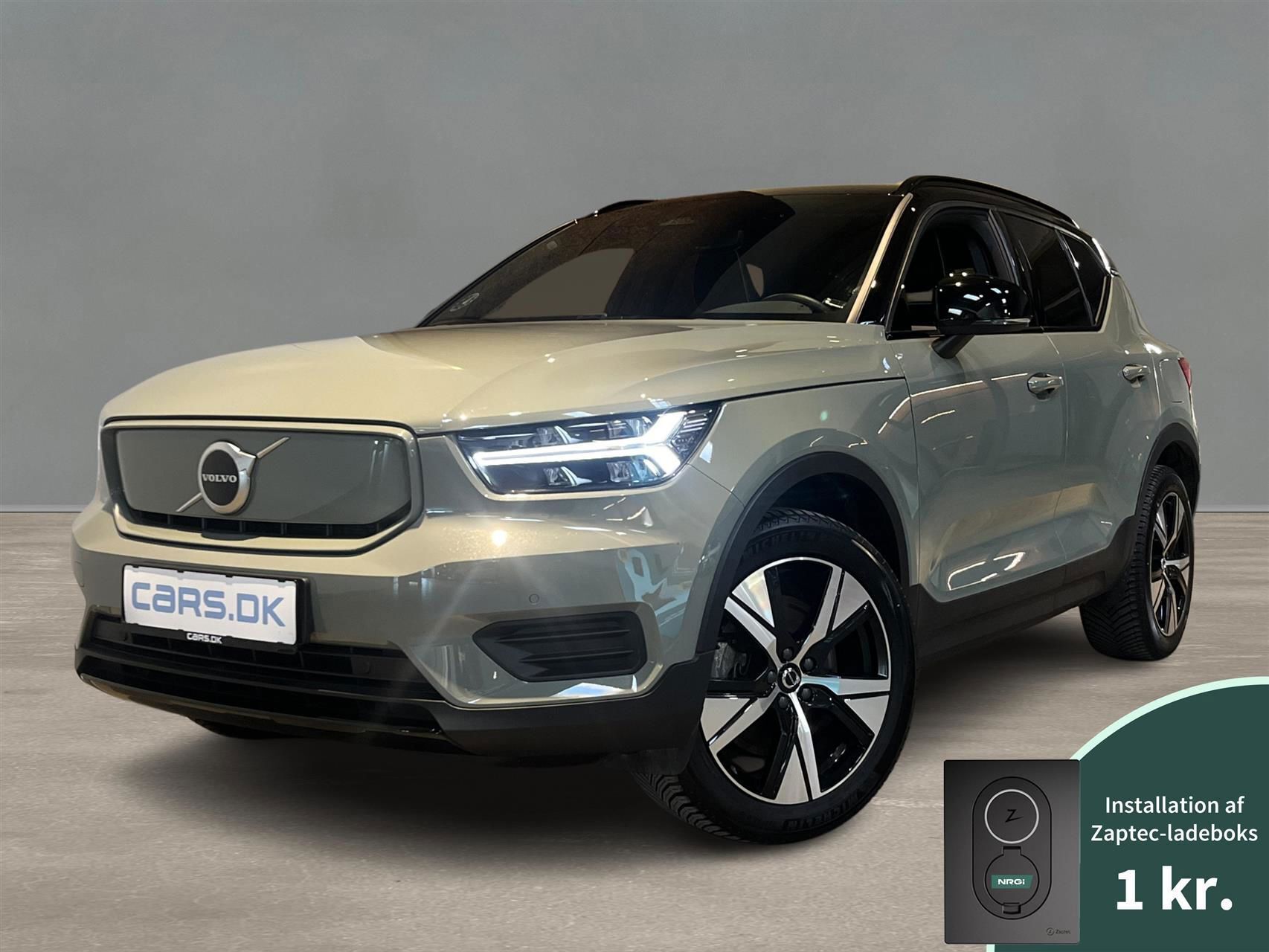 Grøn Volvo XC40 fra 2022