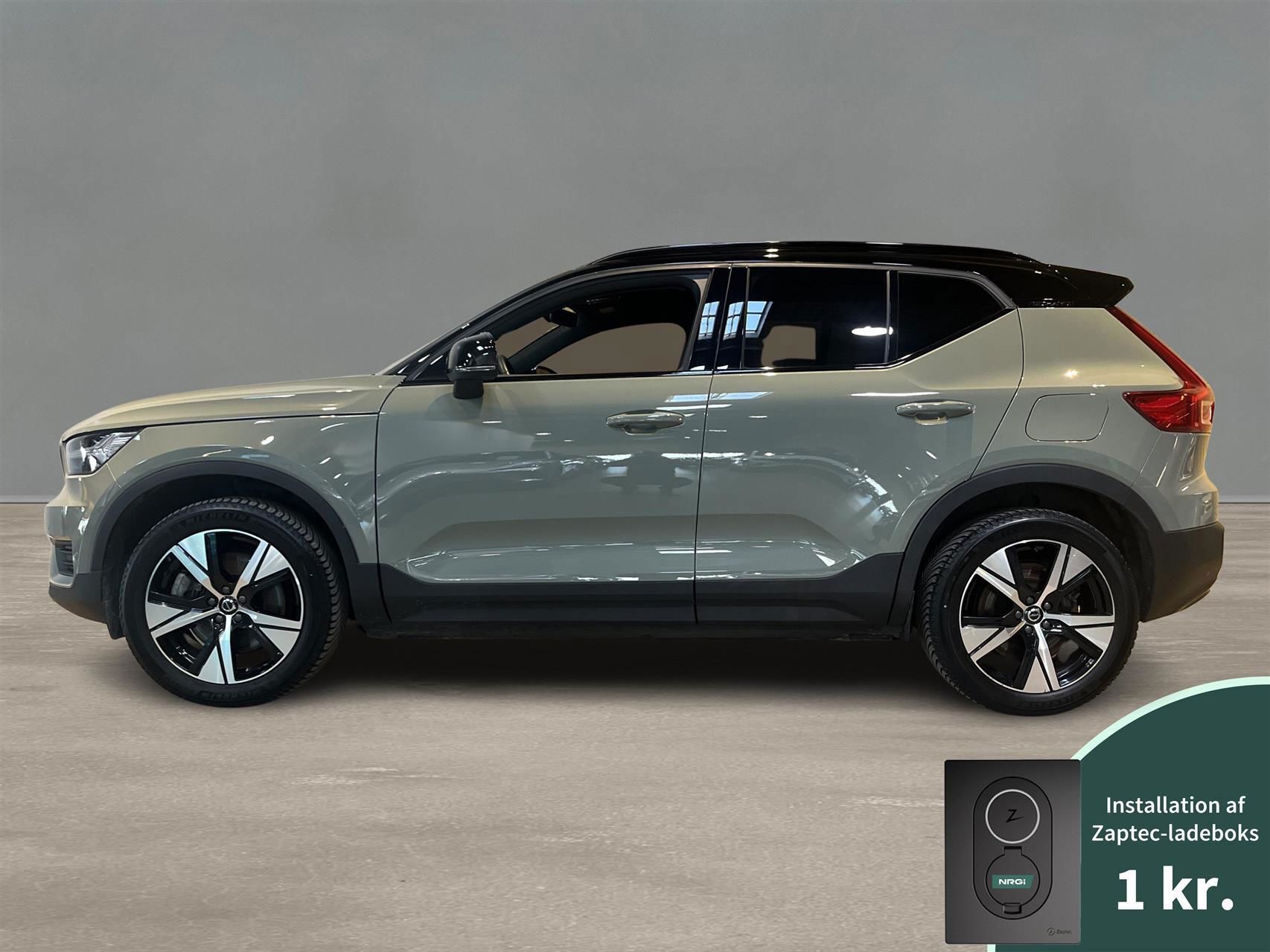 Grøn Volvo XC40 fra 2022