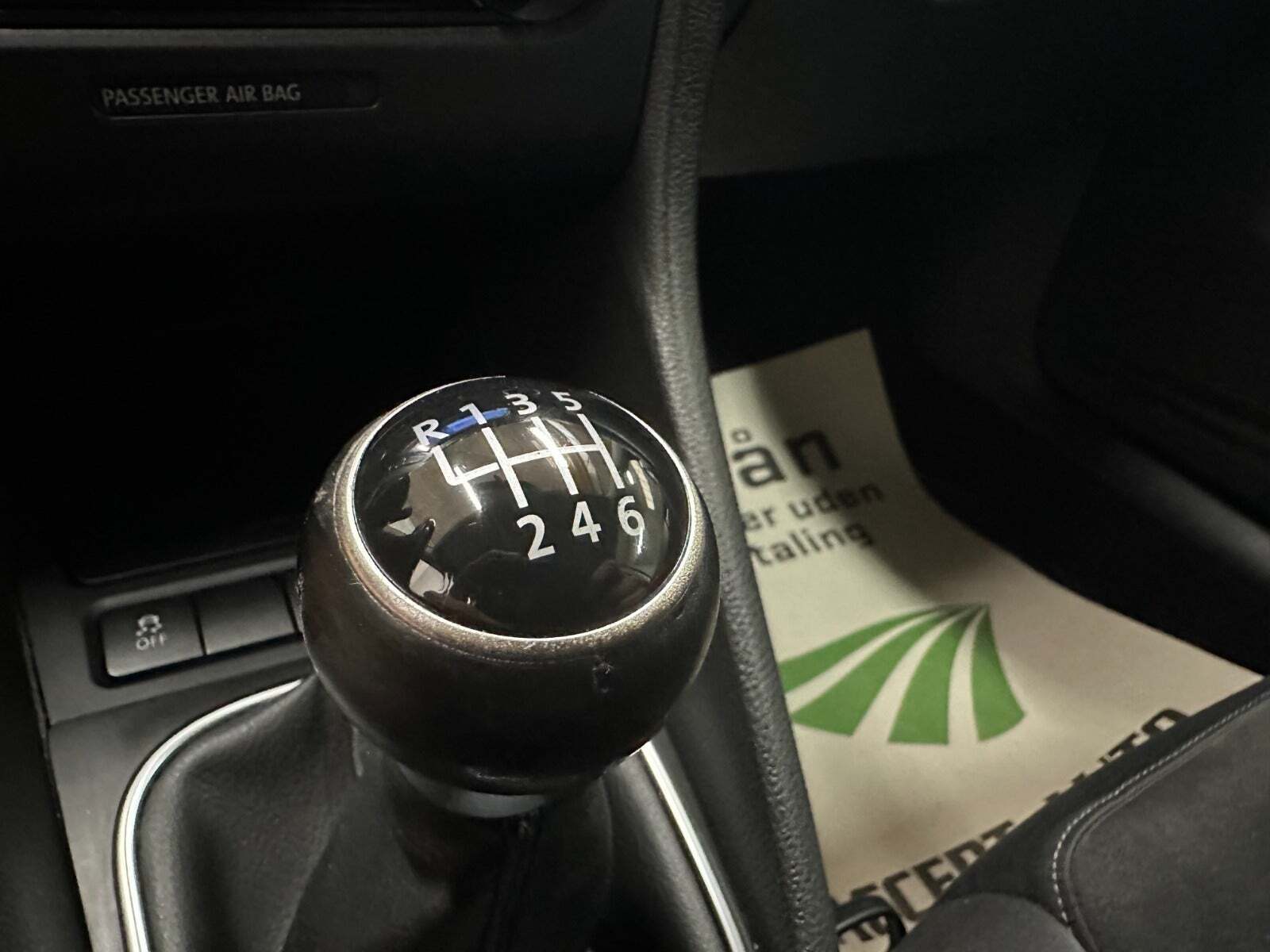 Sølv VW Golf VI fra 2011