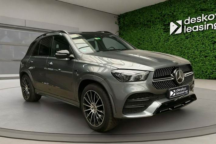 Grå Mercedes GLE350 de fra 2020