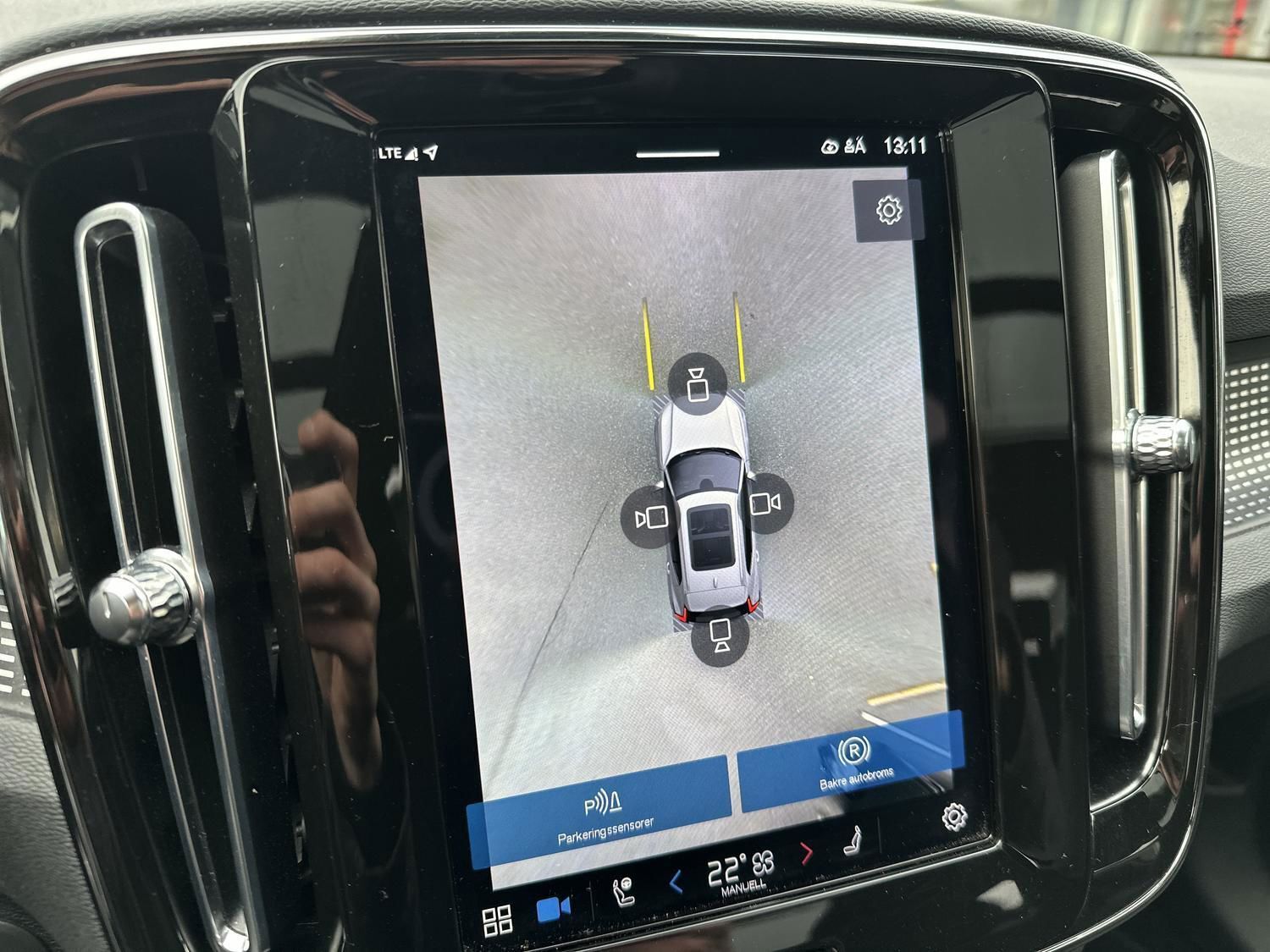 Hvid Volvo XC40 fra 2020