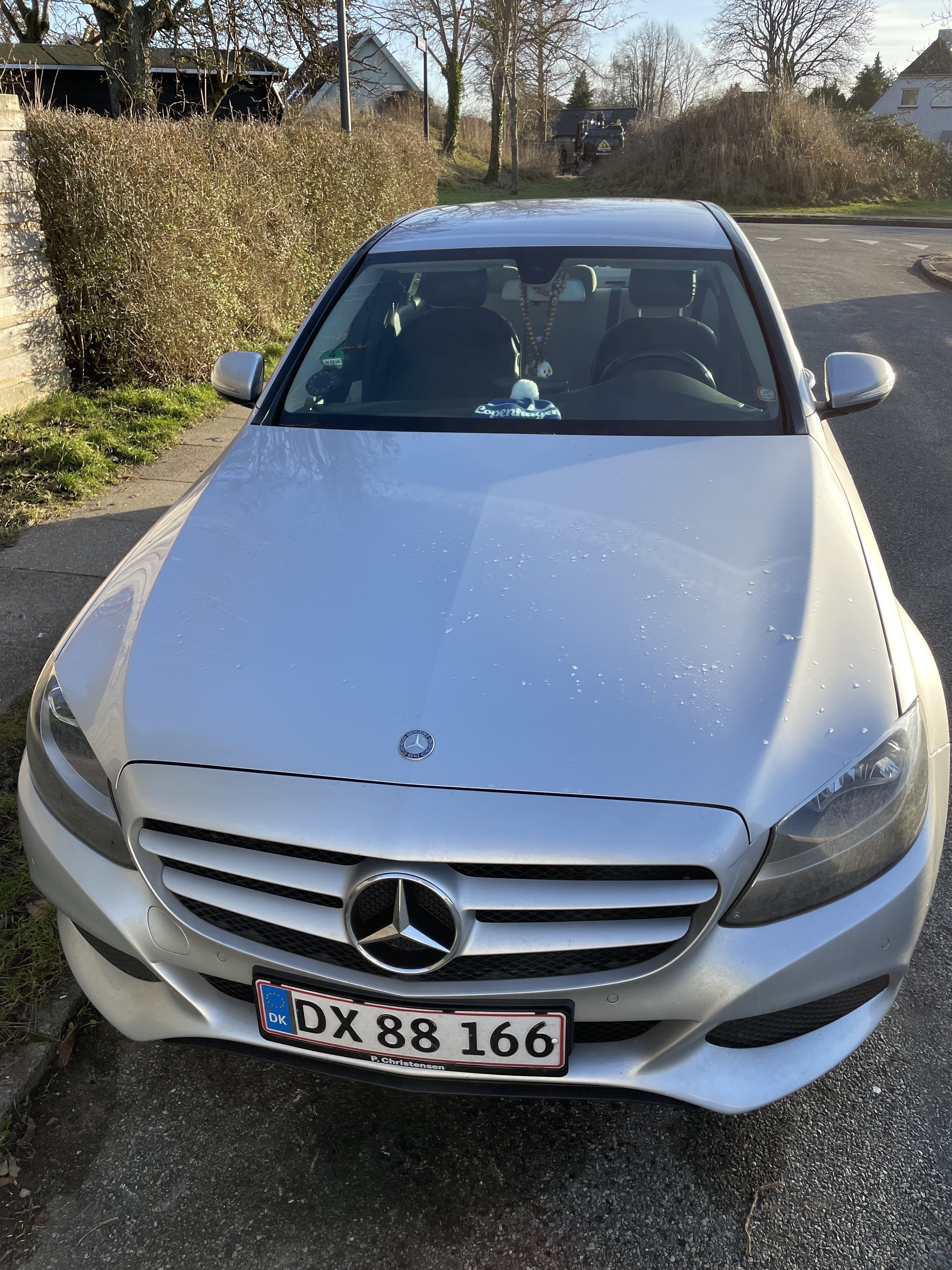 Grå Mercedes C-Klasse fra 2014