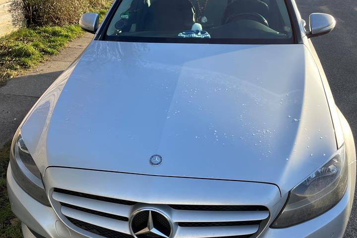 Grå Mercedes C-Klasse fra 2014