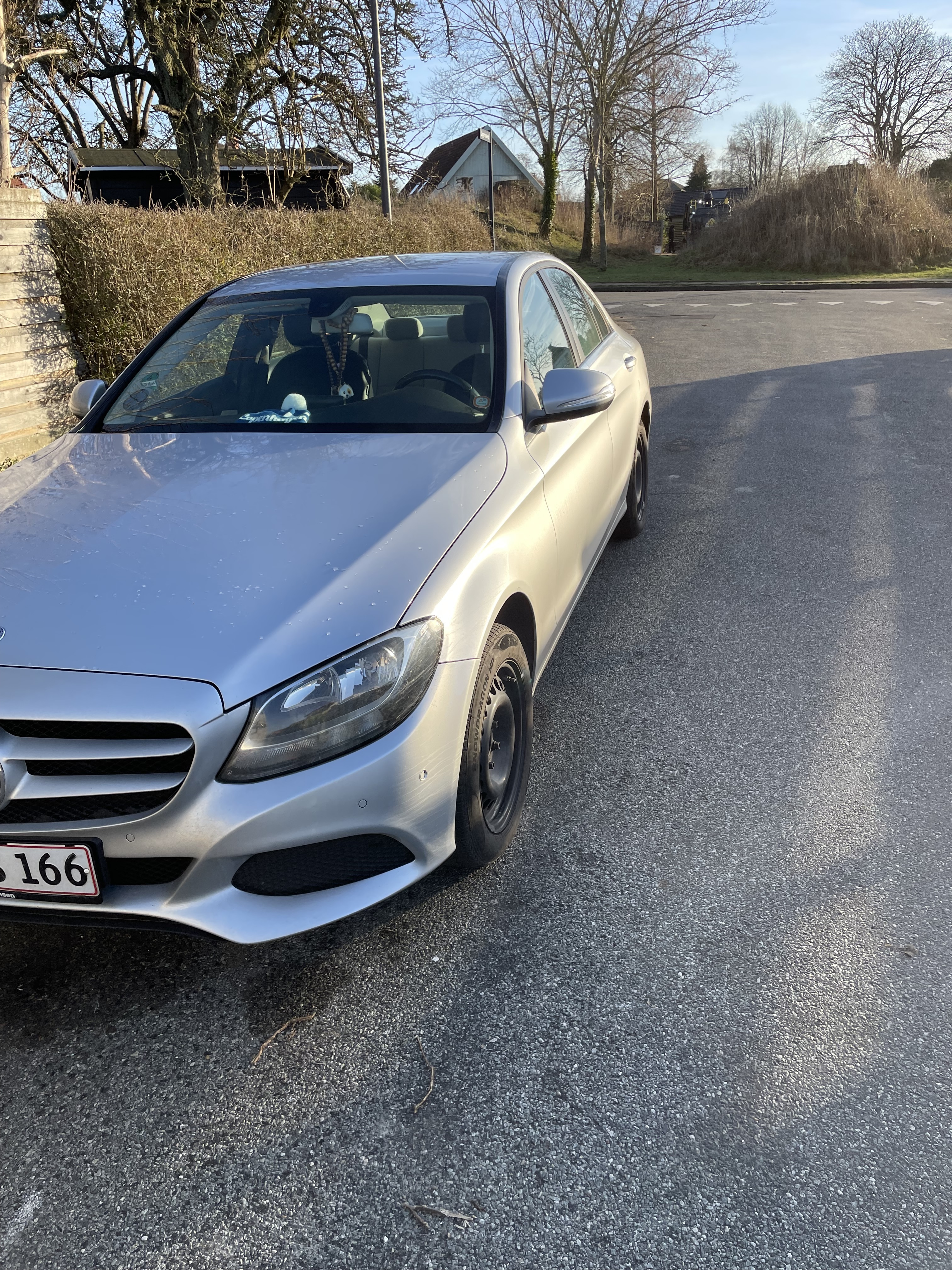 Grå Mercedes C-Klasse fra 2014