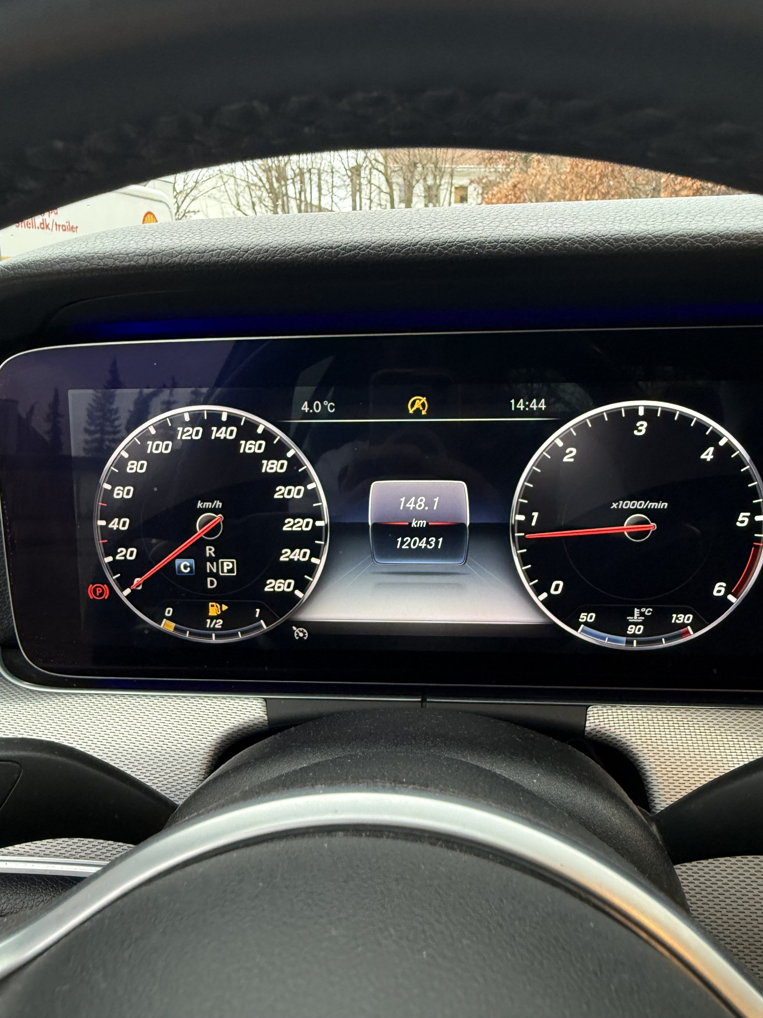 Sort Mercedes E-Klasse fra 2018
