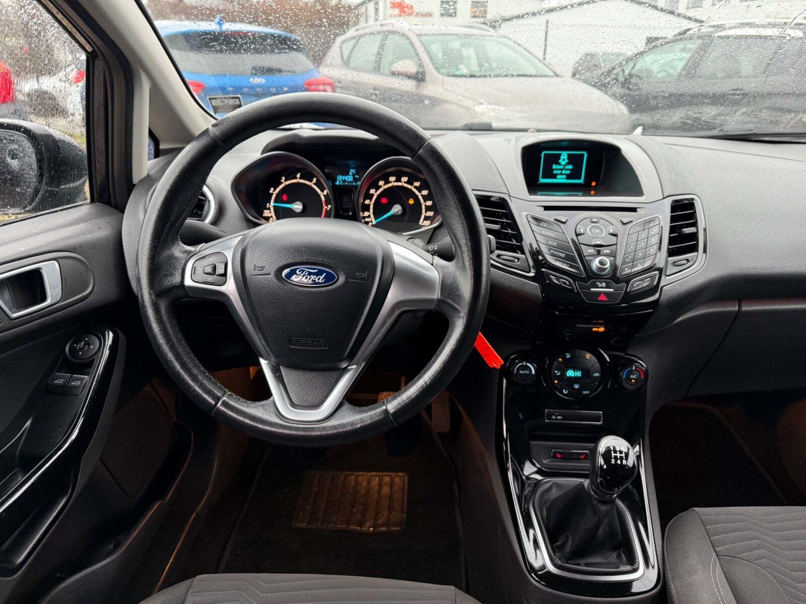 Sort Ford Fiesta fra 2015