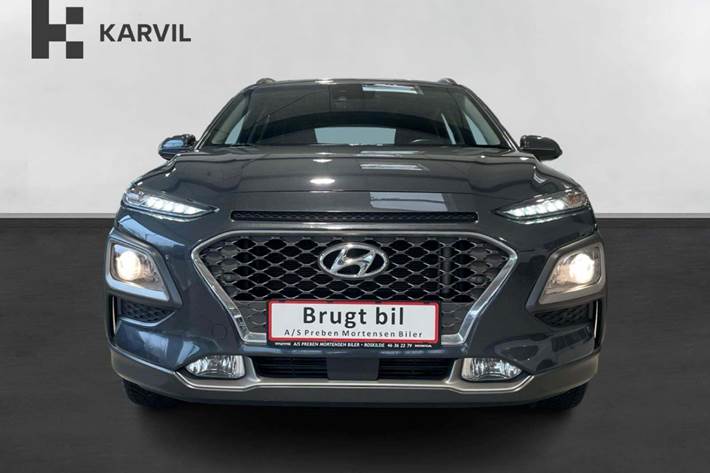 Grå Hyundai Kona fra 2020