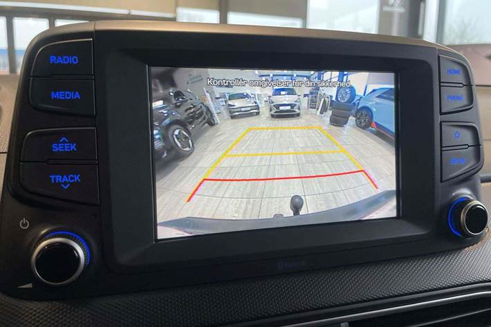 Grå Hyundai Kona fra 2020