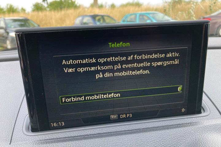 Hvid Audi A3 fra 2018