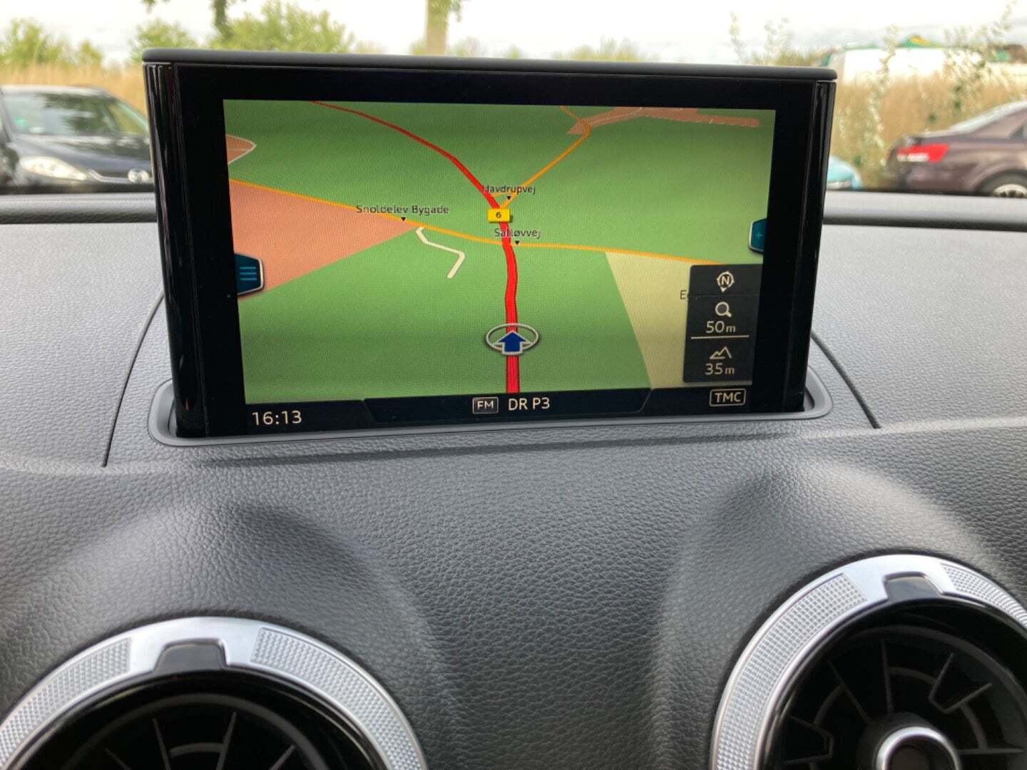 Hvid Audi A3 fra 2018