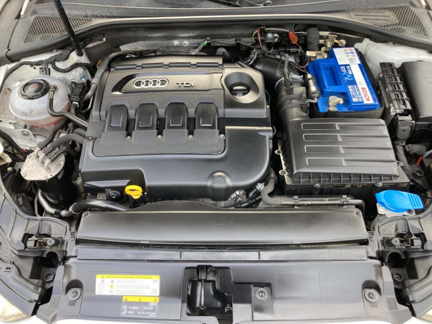 Hvid Audi A3 fra 2018