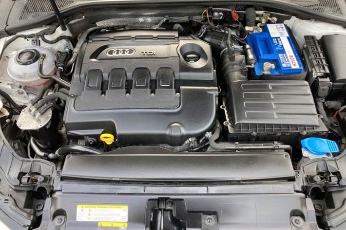 Hvid Audi A3 fra 2018