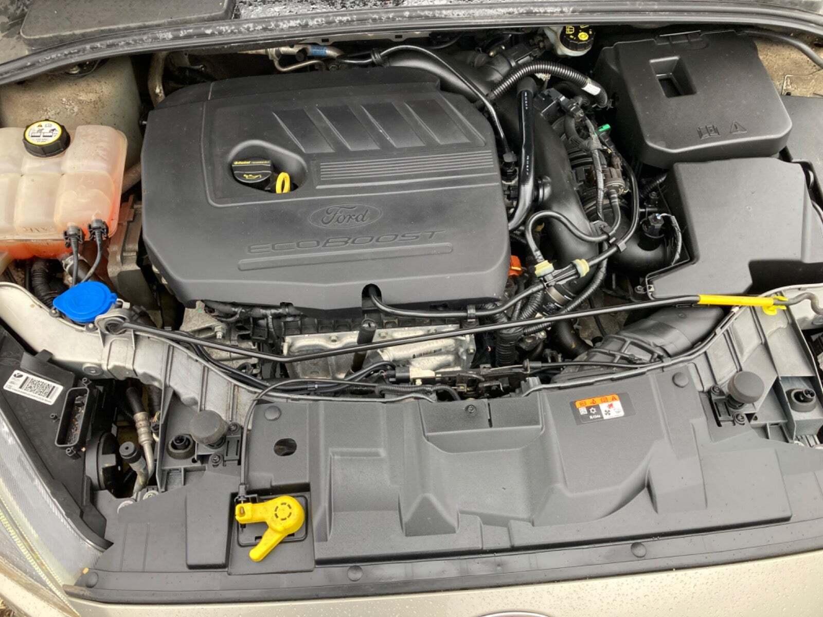 Beige Ford Focus fra 2016