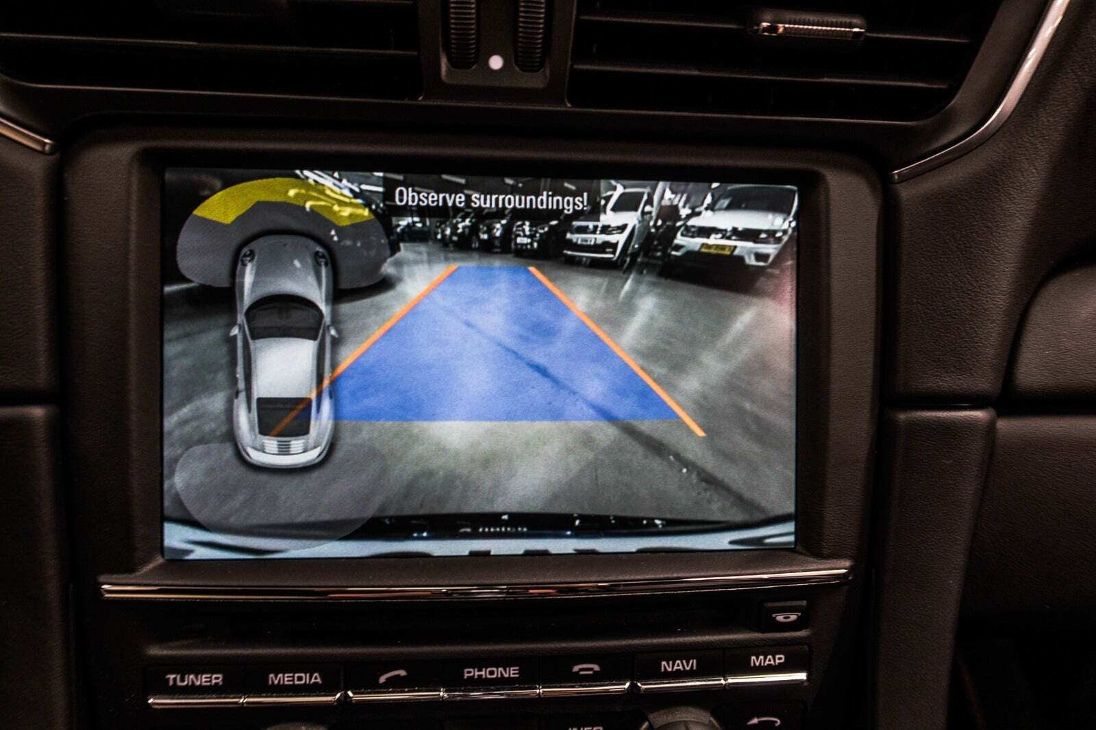 Sort Porsche 911 Turbo fra 2013