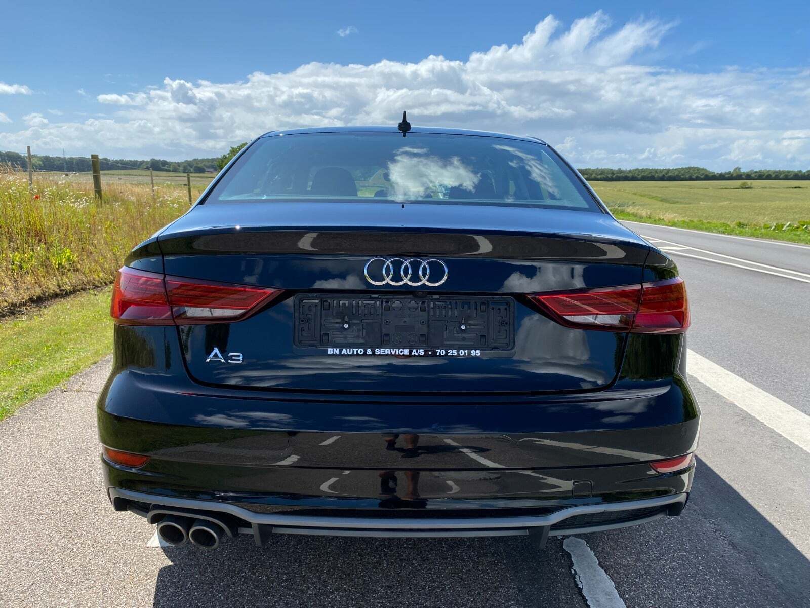 Sort Audi A3 fra 2020