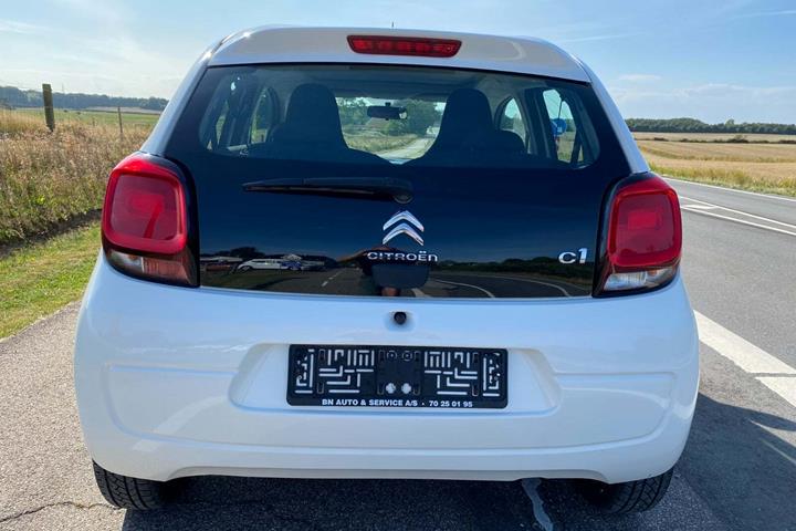 Hvid Citroën C1 fra 2016