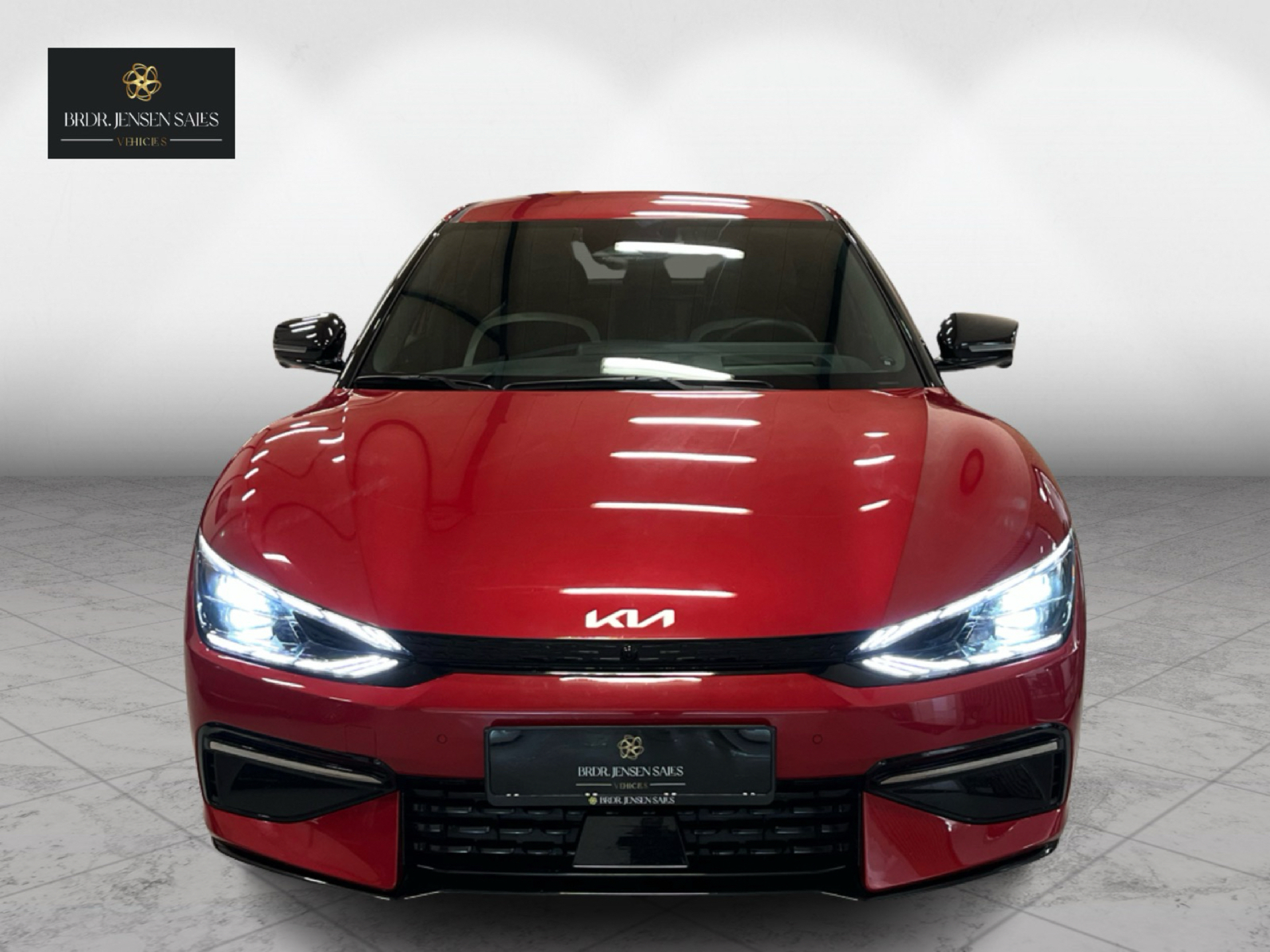 Rød Kia EV6 fra 2024