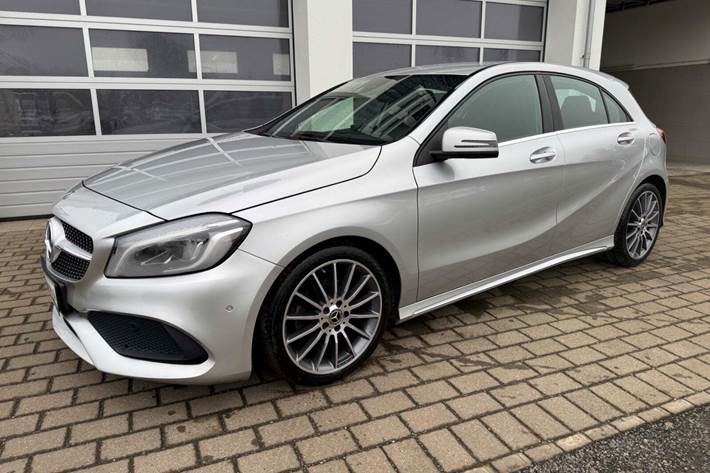 Sølv Mercedes A200 d fra 2018