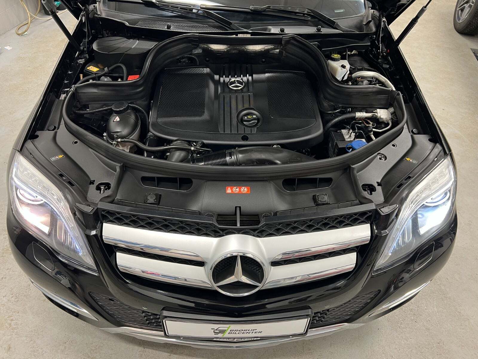 Sort Mercedes GLK220 fra 2014