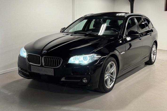 Sort BMW 530d fra 2014