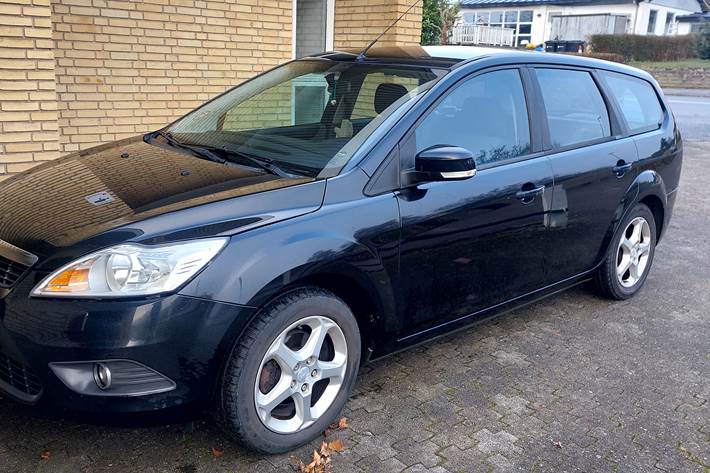 Sort Ford Focus fra 2010