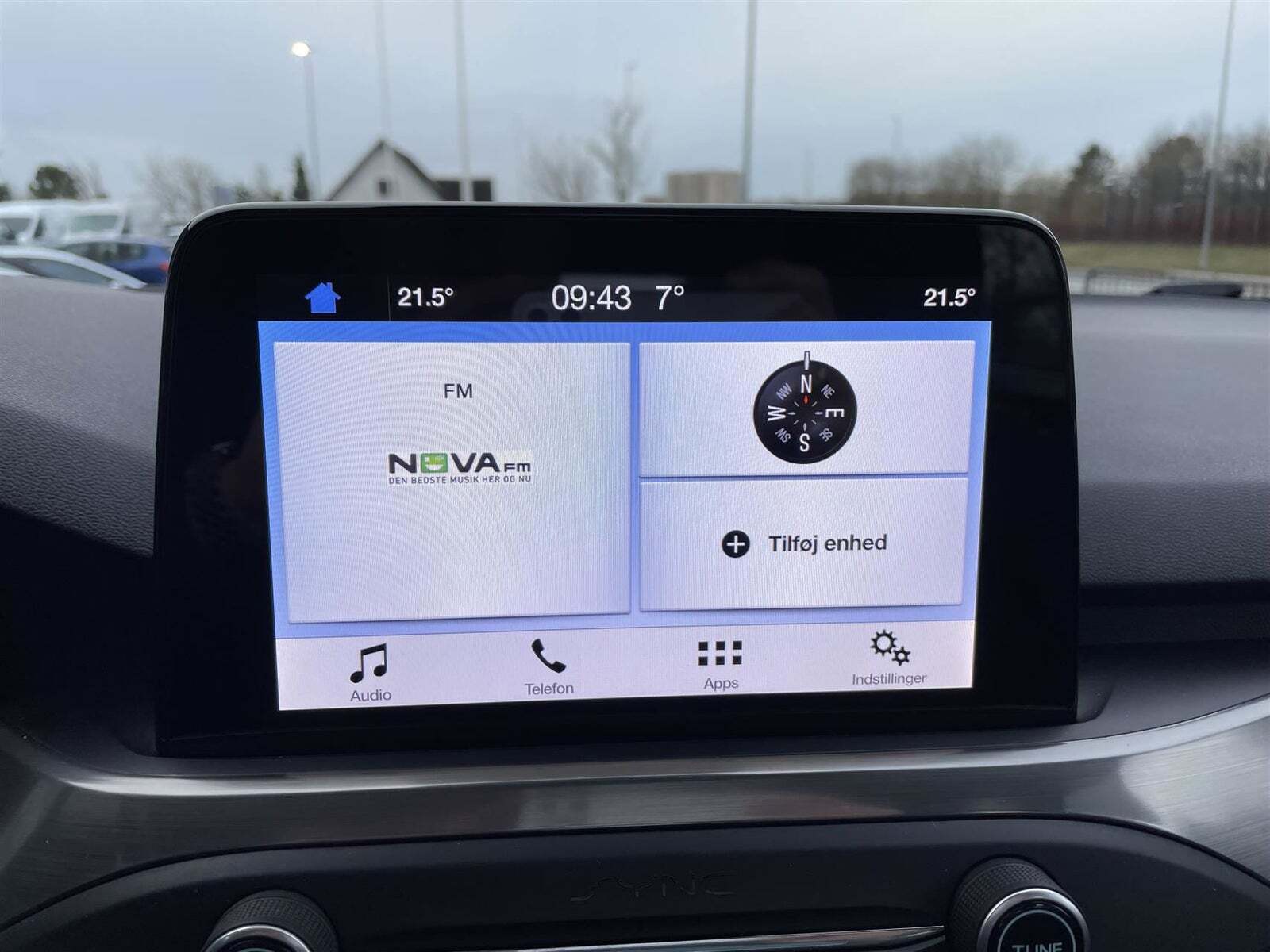 Grå Ford Focus fra 2019