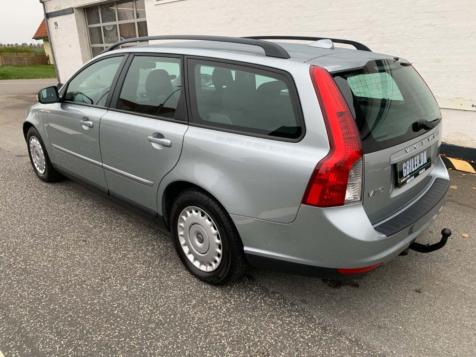 Sølv Volvo V50 fra 2010