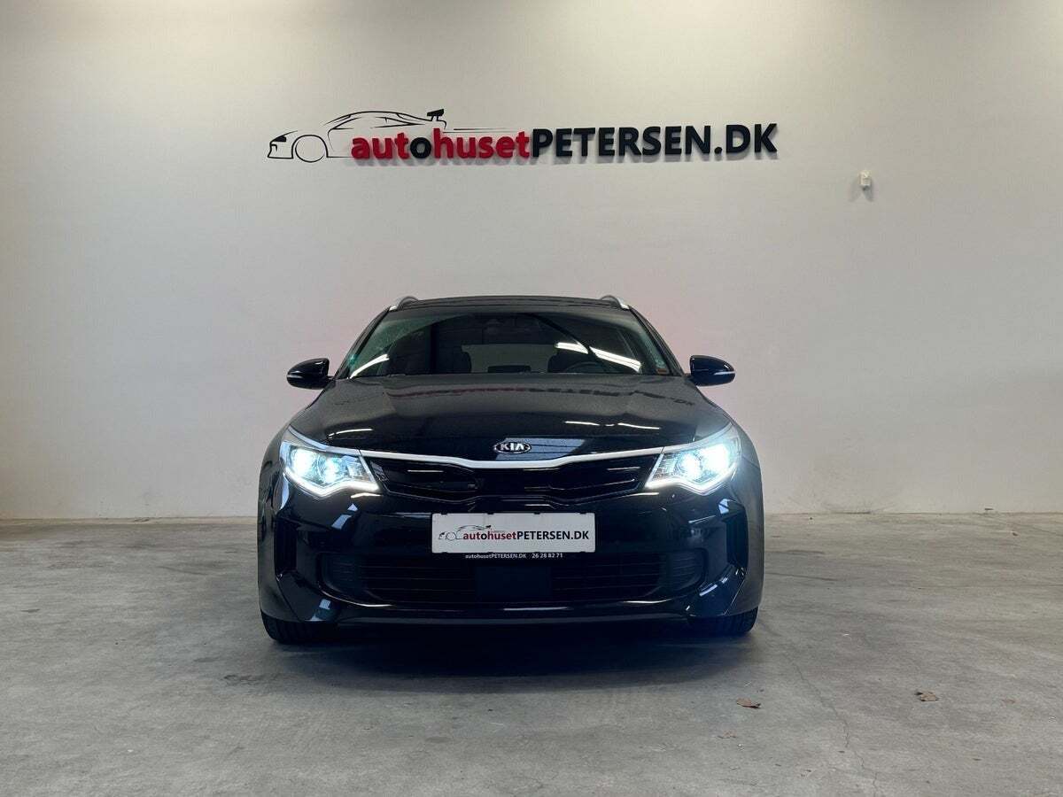 Sort Kia Optima fra 2018