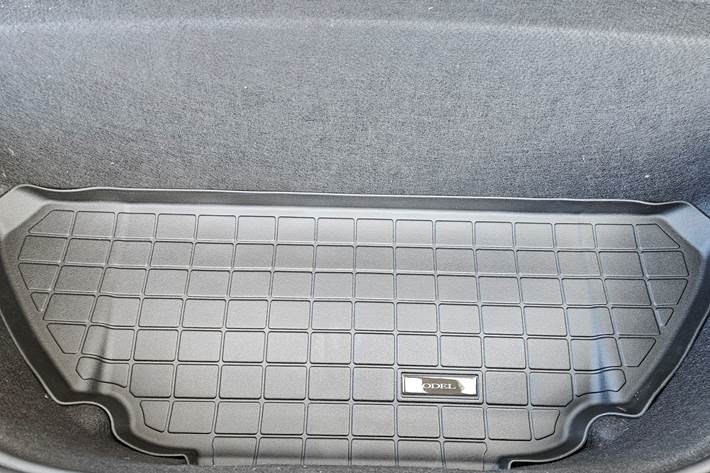 Hvid Tesla Model X fra 2019