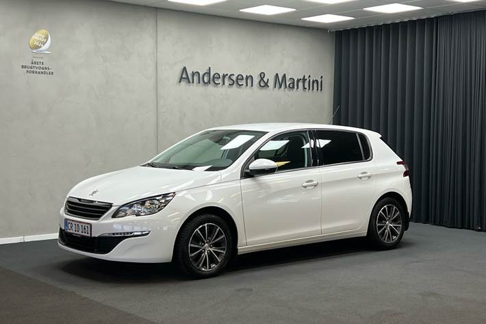 Hvid Peugeot 308 fra 2016