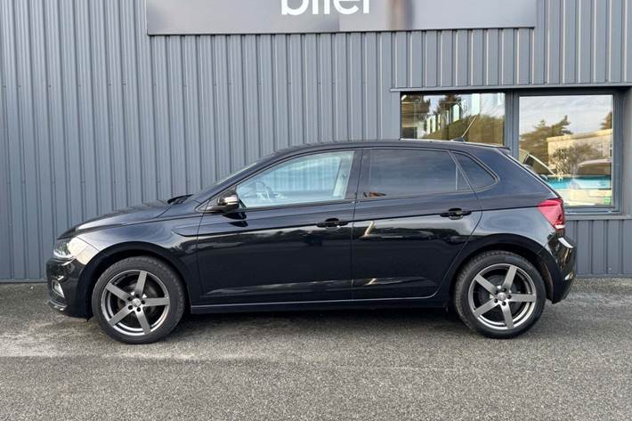 Sort VW Polo fra 2021