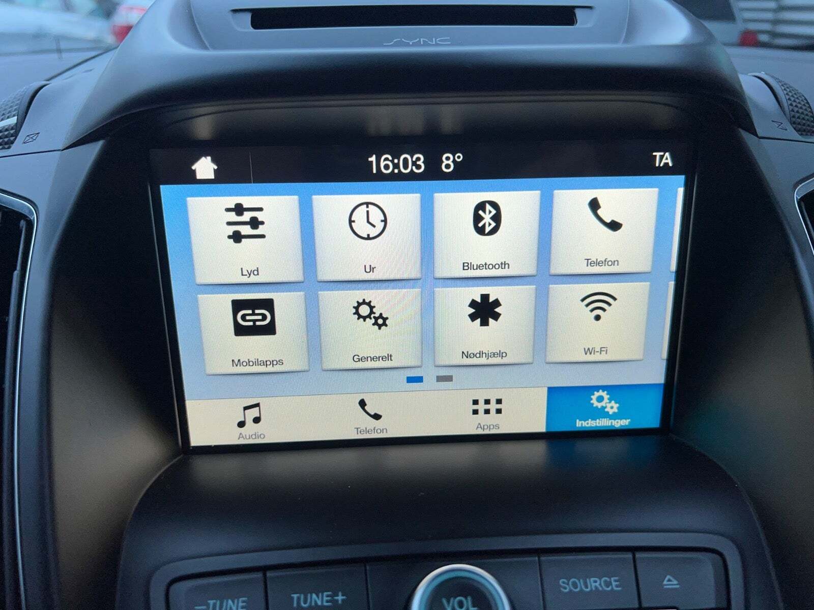 Sort Ford C-MAX fra 2018